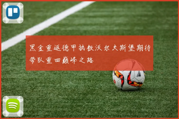 黑金重返德甲执教沃尔夫斯堡期待带队重回巅峰之路